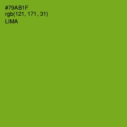 #79AB1F - Lima Color Image