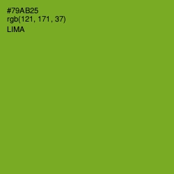 #79AB25 - Lima Color Image