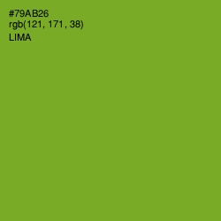 #79AB26 - Lima Color Image