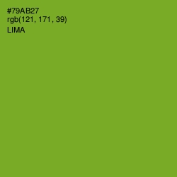 #79AB27 - Lima Color Image