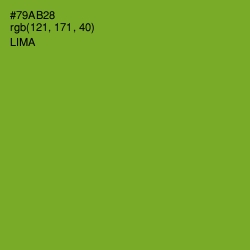#79AB28 - Lima Color Image