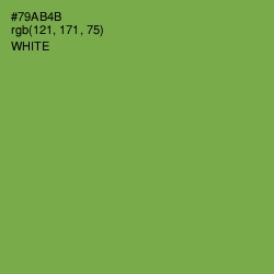 #79AB4B - Asparagus Color Image