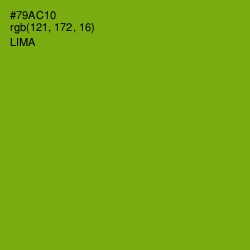 #79AC10 - Lima Color Image