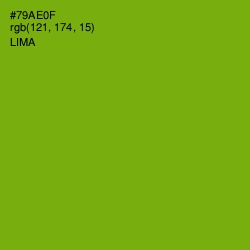 #79AE0F - Lima Color Image