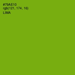 #79AE10 - Lima Color Image