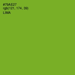 #79AE27 - Lima Color Image