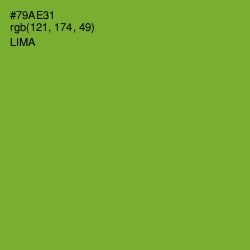 #79AE31 - Lima Color Image