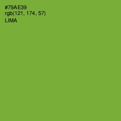 #79AE39 - Lima Color Image