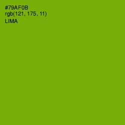 #79AF0B - Lima Color Image