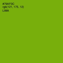 #79AF0C - Lima Color Image