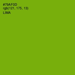 #79AF0D - Lima Color Image