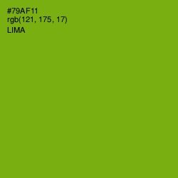 #79AF11 - Lima Color Image