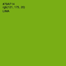 #79AF14 - Lima Color Image