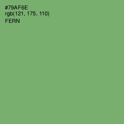 #79AF6E - Fern Color Image