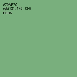 #79AF7C - Fern Color Image