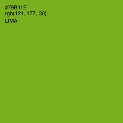 #79B11E - Lima Color Image