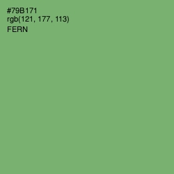#79B171 - Fern Color Image