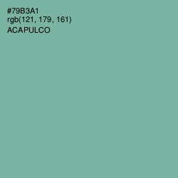 #79B3A1 - Acapulco Color Image