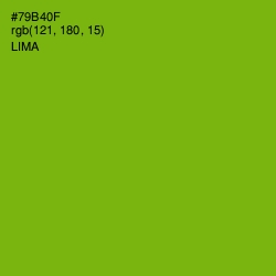 #79B40F - Lima Color Image