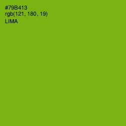 #79B413 - Lima Color Image