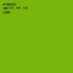 #79B50C - Lima Color Image