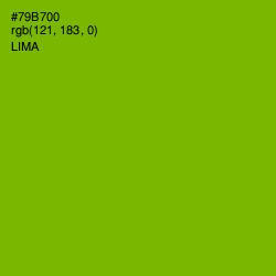 #79B700 - Lima Color Image