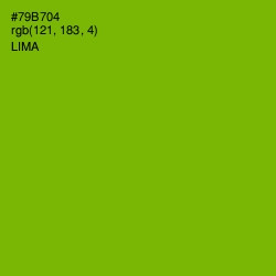 #79B704 - Lima Color Image