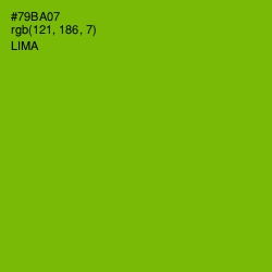 #79BA07 - Lima Color Image