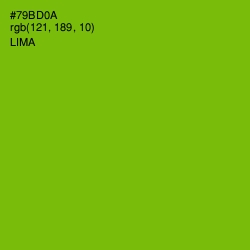 #79BD0A - Lima Color Image