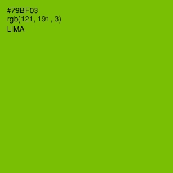 #79BF03 - Lima Color Image