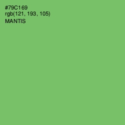 #79C169 - Mantis Color Image