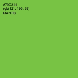 #79C344 - Mantis Color Image