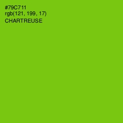 #79C711 - Chartreuse Color Image