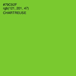 #79C92F - Chartreuse Color Image