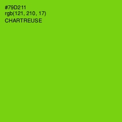 #79D211 - Chartreuse Color Image