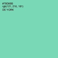 #79D8B5 - De York Color Image