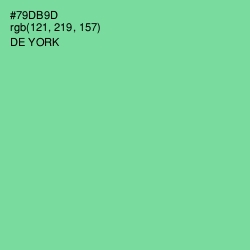 #79DB9D - De York Color Image