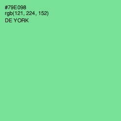 #79E098 - De York Color Image