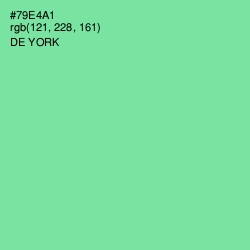 #79E4A1 - De York Color Image