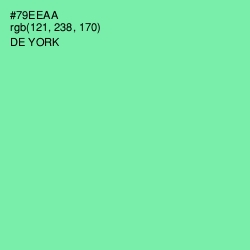 #79EEAA - De York Color Image