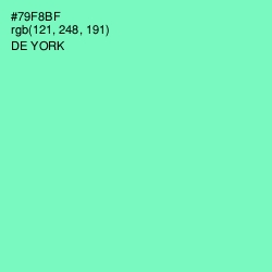 #79F8BF - De York Color Image