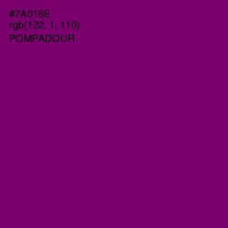 #7A016E - Pompadour Color Image