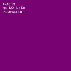 #7A0171 - Pompadour Color Image