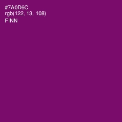 #7A0D6C - Finn Color Image