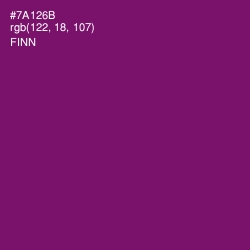 #7A126B - Finn Color Image