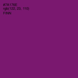 #7A176E - Finn Color Image