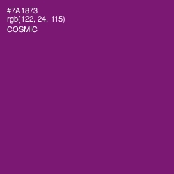 #7A1873 - Cosmic Color Image