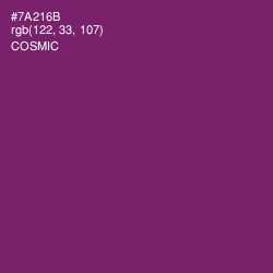 #7A216B - Cosmic Color Image