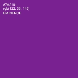 #7A2191 - Eminence Color Image