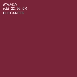 #7A2439 - Buccaneer Color Image